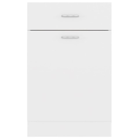 Szafka z szufladą, biała, 50x46x81,5 cm