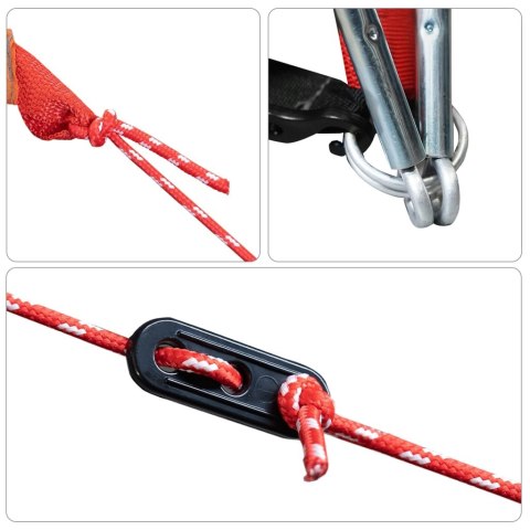 Namiot, 2-os., niebieski, 200x120x88/62 cm, tafta 185T