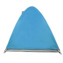 Namiot kempingowy, 2-os., niebieski, 254x135x112 cm, tafta 185T