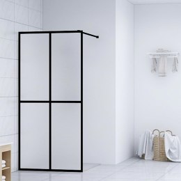 Ścianka prysznicowa, mrożone szkło hartowane, 100x195 cm