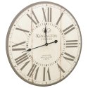 Zegar ścienny w stylu vintage z motywem londyńskim, 60 cm