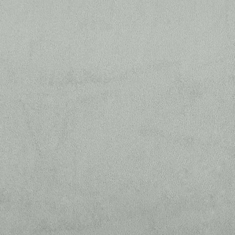 Fotel, jasnoszary, 60 cm, obity aksamitem