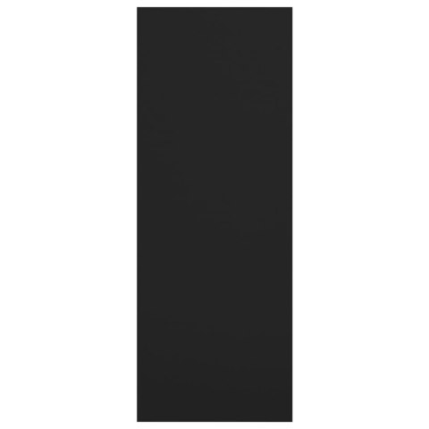 Stolik konsolowy, czarny, 105x30x80 cm, płyta wiórowa