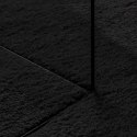 Dywan HUARTE z krótkim włosiem, czarny, 160x230 cm
