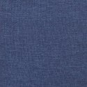 Materac kieszeniowy, niebieski, 180x200x20 cm, tkanina