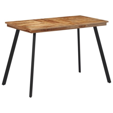 Stół ogrodowy, 120x62x76 cm, lite drewno tekowe