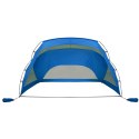 Namiot plażowy, niebieski, 274x178x170/148 cm, 185T, tafta