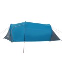 Namiot turystyczny, 3-os., niebieski, 370x185x116cm, tafta 185T