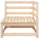 Ogrodowa sofa 3-osobowa, lite drewno sosnowe