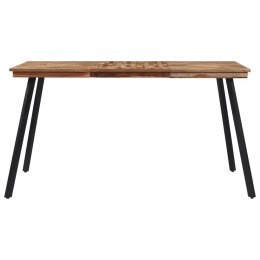 Stół jadalniany, 148x97x76 cm, lite drewno tekowe