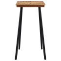Stolik barowy, 110x55x105 cm, lite drewno tekowe