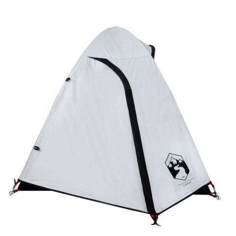 Namiot kempingowy, 2-os., biały, 254x135x112 cm, tafta 185T Namiot kempingowy, 2-os., biały, 254x135x112 cm, tafta 185T