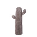 Figurka Dekoracyjna Szary Kaktus 25 x 14 x 47,5 cm