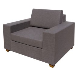 Fotel ogrodowy Io Brązowy Aluminium textilén 110 x 88 x 70 cm