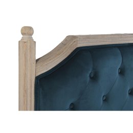 Zagłówek do łóżka DKD Home Decor Turkusowy Naturalny Drewno kauczukowe 160 x 6 x 120 cm