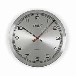 Zegar Ścienny Versa Aluminium (4,1 x 25 x 25 cm)