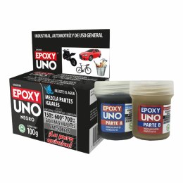 Two component epoxy adhesive Fusion Epoxy Black Label Unon98 Uniwersalny Czarny 100 g