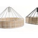 Lampa Sufitowa DKD Home Decor 35 x 35 x 22 cm Czarny Metal Rattan 50 W (2 Sztuk)