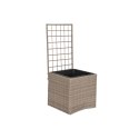 Doniczka Home ESPRIT polipropylen Rattan 48 x 52 x 114 cm