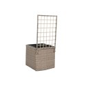 Doniczka Home ESPRIT polipropylen Rattan 48 x 52 x 114 cm