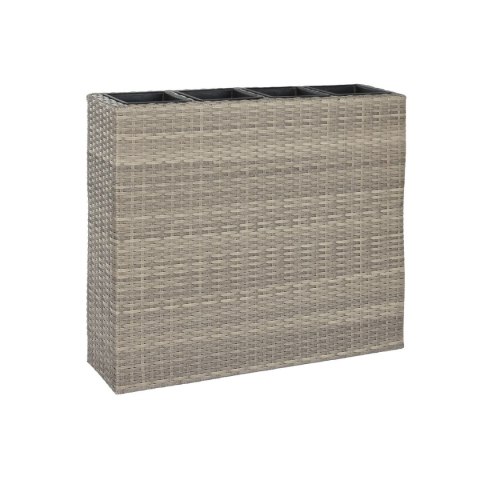 Doniczka Home ESPRIT polipropylen Rattan 95 x 26 x 80 cm