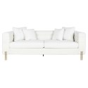 Sofa DKD Home Decor Biały Metal 205 x 85 x 73 cm