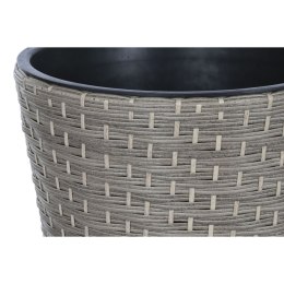 Zestaw doniczek Home ESPRIT polipropylen Rattan 40 x 40 x 45 cm