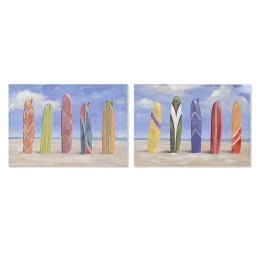Obraz Home ESPRIT Surf 100 x 3 x 70 cm (2 Sztuk)