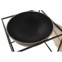 Stolik DKD Home Decor Brązowy Czarny Drewno Metal 64 x 64 x 62,5 cm