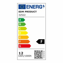 Plafon Natynkowy LED EDM 32522 F 12 W 60 W 840 lm (6400 K)