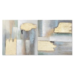 Obraz Home ESPRIT Abstrakcyjny Nowoczesny 80 x 3 x 80 cm (2 Sztuk)