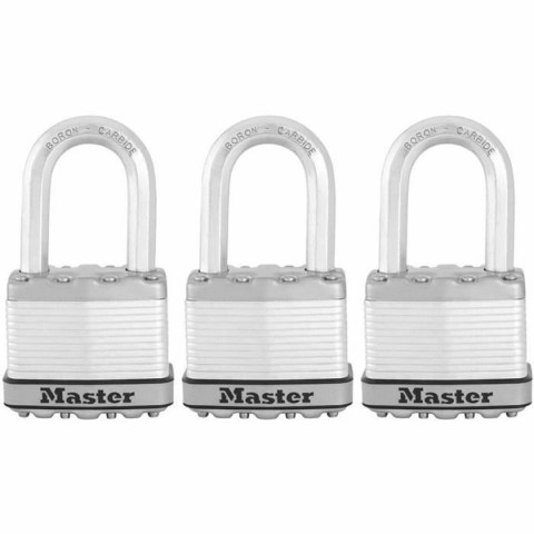 Zamek na klucz Master Lock (3 Sztuk)