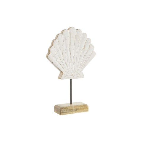 Figurka Dekoracyjna Home ESPRIT Biały Naturalny Muszla Śródziemnomorski 18 x 5 x 28 cm