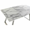 Stoły do Jadalni DKD Home Decor Stal Biały 160 x 90 x 76 cm Drewno MDF