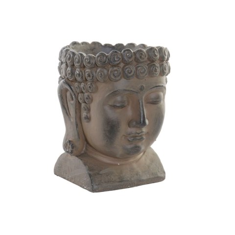 Doniczka DKD Home Decor 26 x 25 x 30 cm Włókno szklane Budda