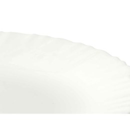 Płaski Talerz Biały 24 x 2 x 24 cm (24 Sztuk)
