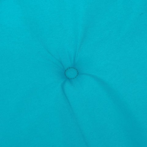 Poduszki na krzesła z wysokim oparciem, 2 szt., turkusowe