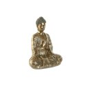 Figurka Dekoracyjna Home ESPRIT Złoty Budda Orientalny 20 x 12 x 24,3 cm