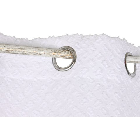 Zasłona Home ESPRIT Biały 140 x 260 x 260 cm Hafty