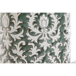 Szkatułka Home ESPRIT Biały Kolor Zielony Porcelana 20 x 20 x 25 cm