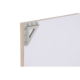 Lustro ścienne Home ESPRIT Biały Brązowy Beżowy Szary Szkło polistyrenu 67 x 2 x 156 cm (4 Sztuk)
