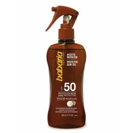 Olejek Chroniący Włosy Babaria F-50 200 ml Kokos Spray