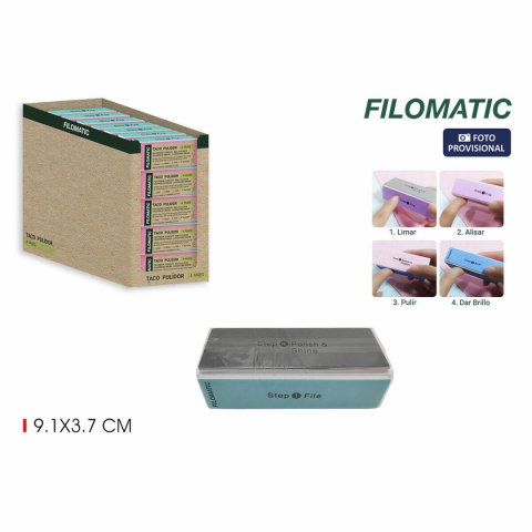 Pilnik do paznokci Filomatic Wielofunkcyjny (24 Sztuk) Pilnik do paznokci Filomatic Wielofunkcyjny (24 Sztuk)