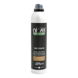 Spray do Siwych Włosów Green Dry Color Nirvel Green Dry Jasny Kasztan (300 ml)
