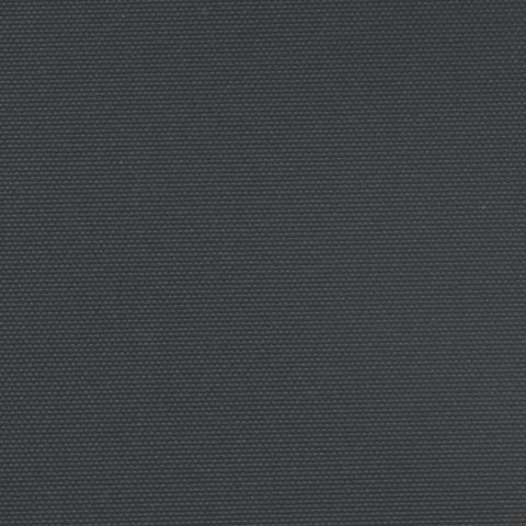 Zwijana markiza boczna, czarna, 220 x 1200 cm