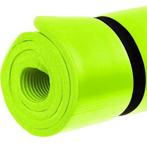 Mata gimnastyczna Movit 183 x 60 x 1 cm - limonka Mata gimnastyczna Movit 183 x 60 x 1 cm - limonka