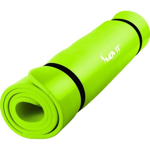Mata gimnastyczna Movit 183 x 60 x 1 cm - limonka Mata gimnastyczna Movit 183 x 60 x 1 cm - limonka