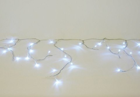Świąteczny świetlny deszcz - 5 m, 144 LED, zimna biel