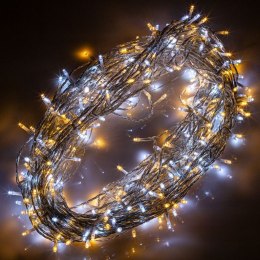 VOLTRONIC Świąteczny łańcuch 50 LED, biała ciepła i zimna