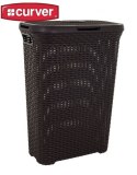 Kosz na pranie STYLE RATTAN 40 l brązowa CURVER